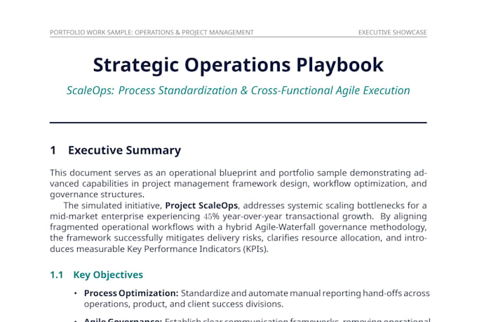 be your operations manager for customer service or edtech